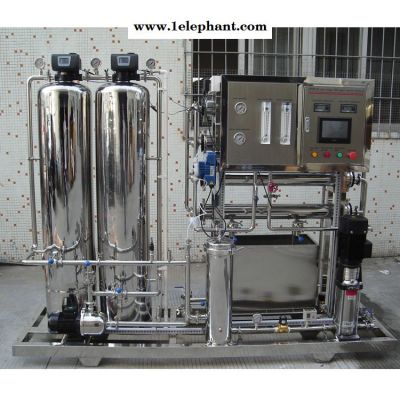 专业水处理厂家生产口罩机纯化水设备500L制药医用外科口罩纯化水设备双级反渗透纯化水系统达到药典标准纯化水图2