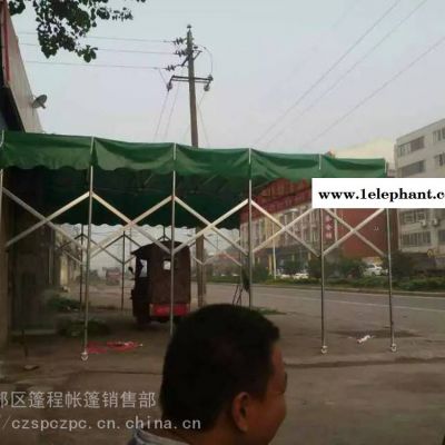 太原定做工厂仓库棚安装工地仓库蓬推拉棚遮阳帐篷图3