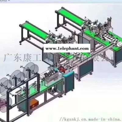 一拖二全自动口罩机MC100-0016ETN批发商图3
