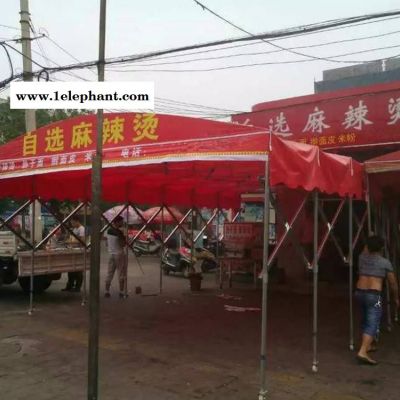 太原移动大排档帐篷推拉伸缩雨棚夜市摊帐篷推拉雨棚图3