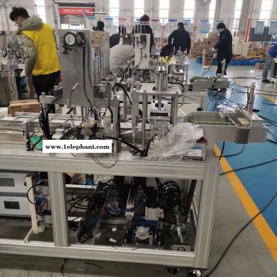 佳恩全自动n95口罩生产设备     全自动n95口罩机产量  n95口罩自动化生产线生产厂家图1