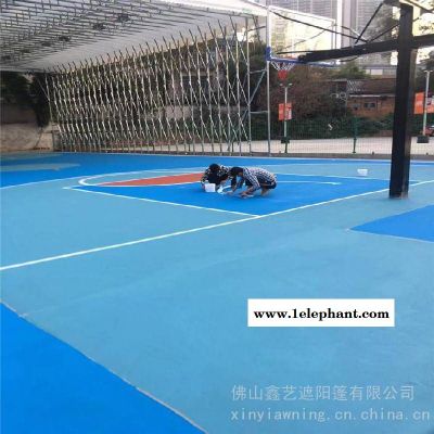 厂家出售30176的大型篮球场雨篷 珠三角地区包安装图2