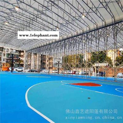 厂家出售30176的大型篮球场雨篷 珠三角地区包安装图3