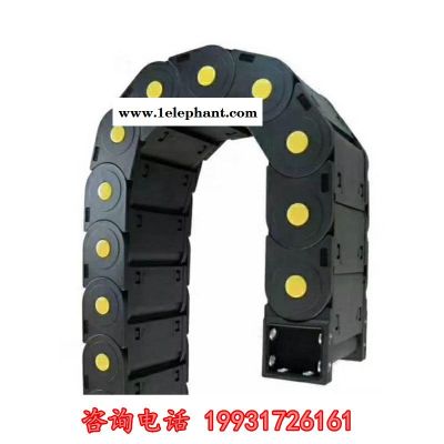 特制各式口罩机GL穿线导线专用尼龙坦克链 牵引塑料拖链量大优惠图2