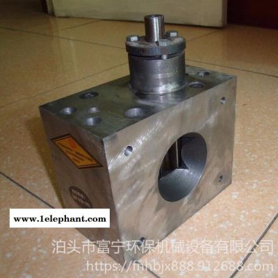富宁环保 口罩机专用泵 熔喷布计量泵 电加热熔胶泵 挤出机熔体泵 厂家直销图1