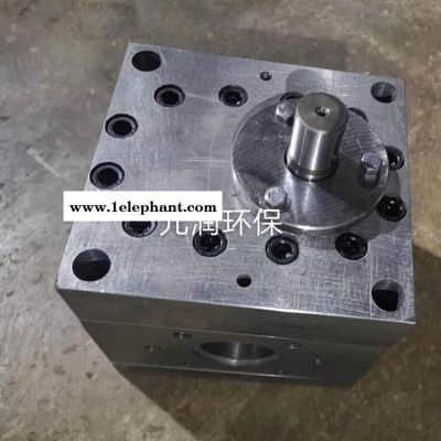 熔喷布熔体泵 挤出机计量泵 模具专用泵 热熔胶机口罩机 加工定制 富宁环保图2