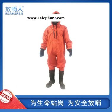 放哨人FSR0201轻型半封闭防化服   轻型防化服 二级防化服  耐酸碱轻型防护服