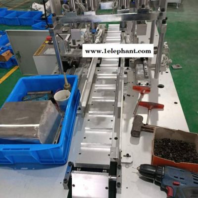 口罩机全自动一拖二平面口罩机生产线高速口罩机一次性口罩全自动生产图2