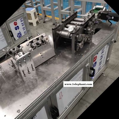 口罩机厂家咨询山东佳恩 交期快 全力开 罩机设备 发货快  产量高图1