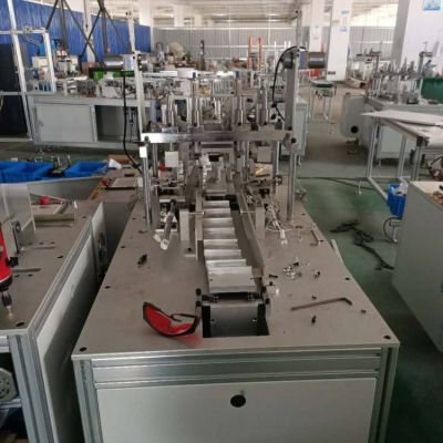 全新雄狮全自动一拖二口罩机生产线自动化一次性口罩机全自动口罩机图2