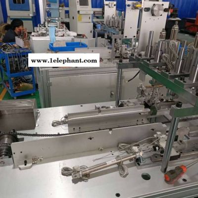 厂家全自动口罩机全自动平面一拖二口罩机生产线半自动N95口罩机图3