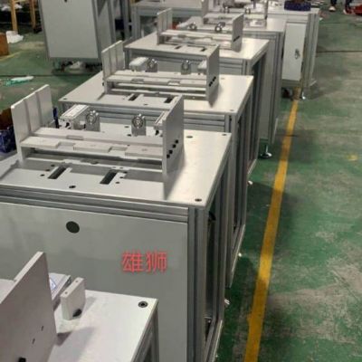 厂家全自动口罩机全自动平面一拖二口罩机生产线半自动N95口罩机图2