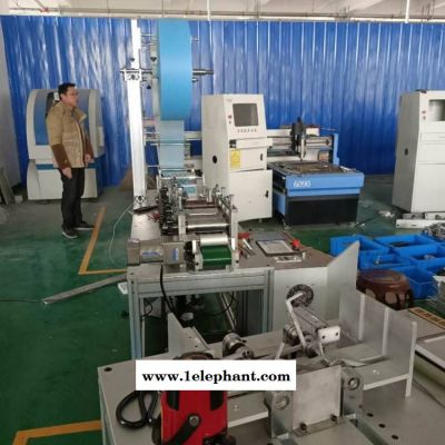 雄狮全自动无纺布口罩机一拖二口罩机生产线图3