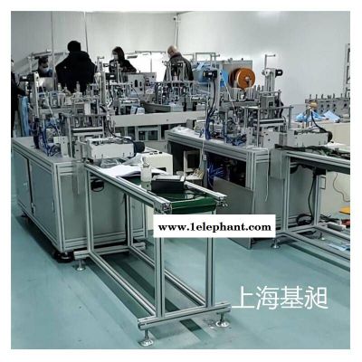 口罩机铝型材框架定制口罩机外框支架订做 工业铝合金型材铝镁合金图2