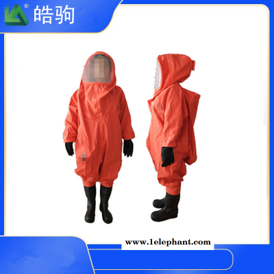 皓驹    重型连体防化服    HJF0102  A级重型防护服图2