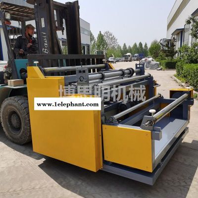 博思明分切机 熔喷布切条机 熔喷布无纺布分条复卷机分切复卷机 口罩机复卷设备