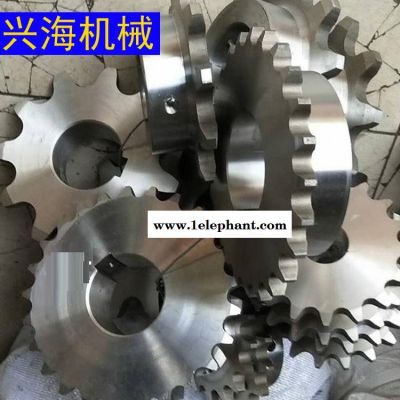 矿山链轮 304不锈钢工业传动链轮 304双排链轮 口罩机链轮  兴海机械