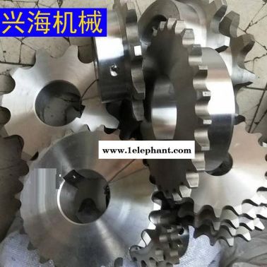 矿山链轮 304不锈钢工业传动链轮 304双排链轮 口罩机链轮  兴海机械