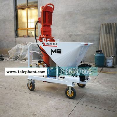 全自动德国成品砂浆全自动干石膏喷浆机砂浆泵厂家全自动图7