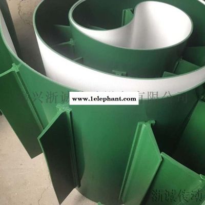 四布四胶绿色PVC输送带图5