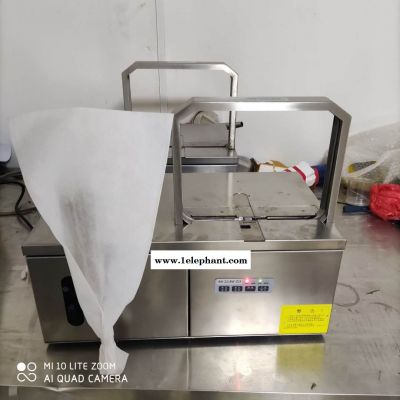 劳保用品自动扎带机 布鞋手套捆扎机 无胶热熔捆扎机报价图2