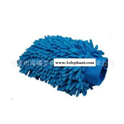 雪尼尔珊瑚虫洗车手套 擦车手套 清洁用品批发图4