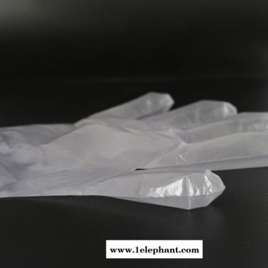 厂家现货供应一次性塑料透明手套 优质家务清洁防尘手套批发