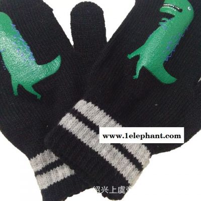 厂家批发儿童保暖手套 印花儿童包仔手套 儿童冬季卡通保暖手套图2