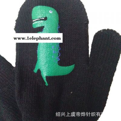 厂家批发儿童保暖手套 印花儿童包仔手套 儿童冬季卡通保暖手套图3