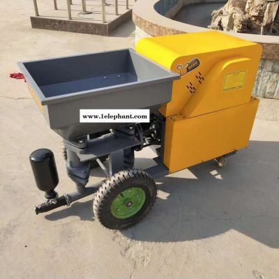 全自动粉墙机抹灰机喷浆机粉墙机加盟7.5kw全自动图3