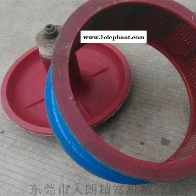 震动研磨机内胶   维修,衬胶图2