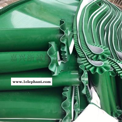 三布三胶绿色PVC输送带图5