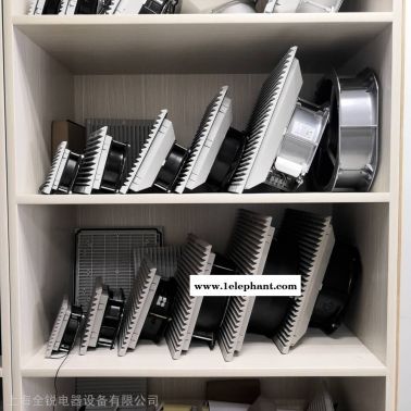 口罩机电气柜上散热风扇QR12038HBL配百叶窗ZL803230