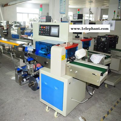 工作手套包装设备 工作手套背封袋包装机 多兼容手套打包机 快速包装自动识别袋长 现货提供图2