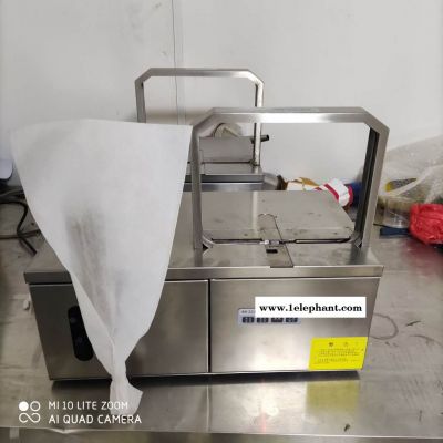 劳保用品扎捆机 布鞋手套捆扎机 全自动感应台式捆扎机价格图2
