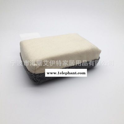 珊瑚绒擦车海绵块 车用清洁珊瑚虫洗车海绵 汽车擦车方块手套批发图3