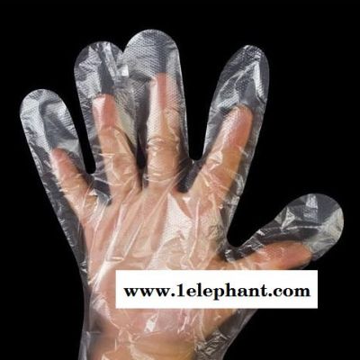 蓝瑞低压一次性hdpe手套 加厚食品级防水防油防污卫生多用途图2