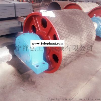 TD75胶带机改向滚筒 各种包胶改向滚筒图4