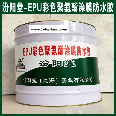 EPU彩色聚氨酯涂膜防水胶、方便、工期短