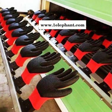 常平手套生产设备浸胶手套生产线33米挂胶手套机厂家