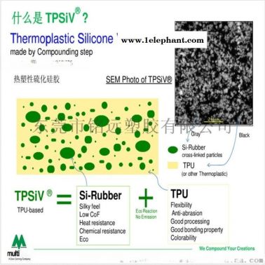 TPSIV 3451-60A 硅基热塑性硫化胶