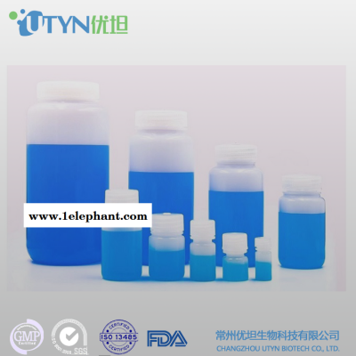 常州UTYN 500ml HDPE 耐高温高压,灭菌,防漏 本色广口塑料试剂瓶图2