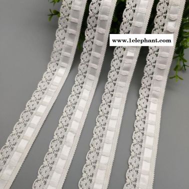 新款全棉蕾丝花边特色棉线蕾丝花边穿丝带裙子婚纱装饰