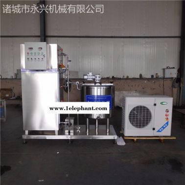 巴氏杀菌机 鲜奶吧设备专用灭菌机器 巴氏消毒机 永兴150制冷压缩机型杀菌机