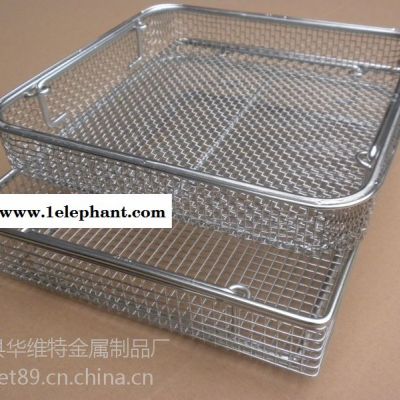 不锈钢篮筐 灭菌清洗网筐 不锈钢灭菌篮价格图3