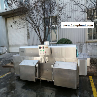 内蒙古洗箱机厂家 自动化洗箱机供应 清洗灭菌洗筐机