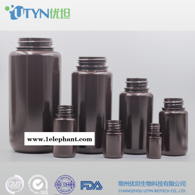 1000ml 棕色广口试剂瓶 琥珀色试剂瓶 耐酸碱 高温灭菌密封防漏  utyn图2