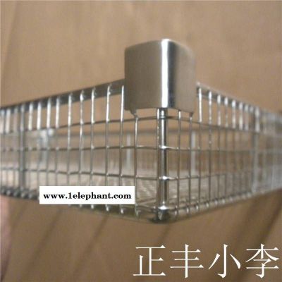 医用不锈钢包角清洗篮筐 消毒灭菌网篮厂家图3