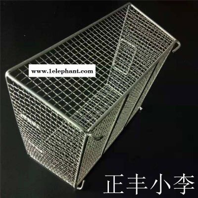 定做样品筐 清洗篮尺寸 医用不锈钢灭菌网篮图2