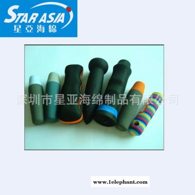 供应彩色橡塑磨面把套 单车骑行副把手套 EVA磨砂手把套图5
